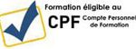 Picto formation éligible CPF (compte personnel de formation)