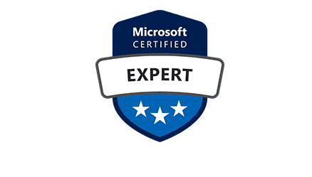 Badge Microsoft Certified Expert